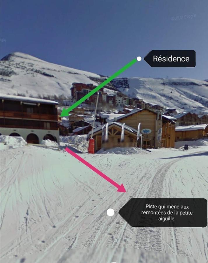 Studio 2 Alpes, Proche Lac Buissonniere, Menage Inclus, Balcon, Parking Les Deux Alpes Eksteriør billede